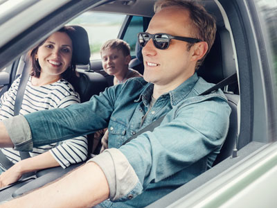 Man Driving Car