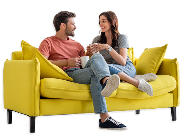 Couple on Couch